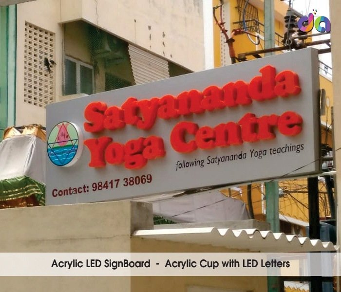 LED Signage — work by Dharshan Adss