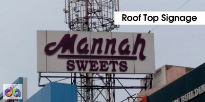 Rooftop Signage by Dharshan Adss