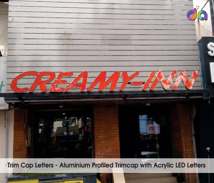 Trimcap LED Letters — work by Dharshan Adss