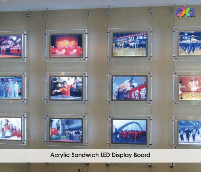 LED Poster Frames — work by Dharshan Adss