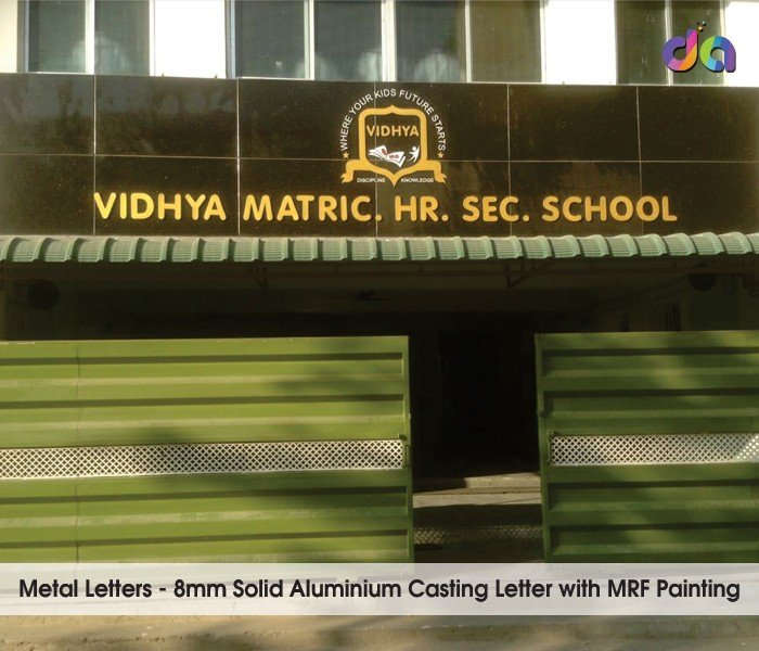 Aluminium Casting Letters — work by Dharshan Adss