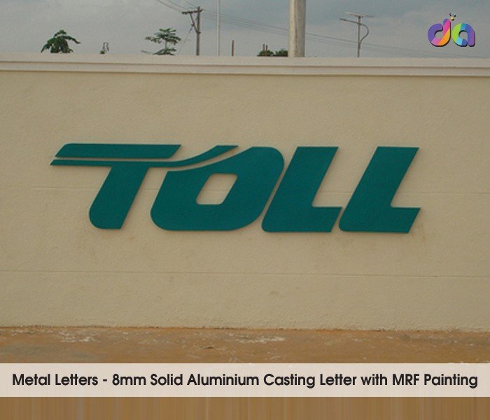 Aluminium Casting Letters — work by Dharshan Adss