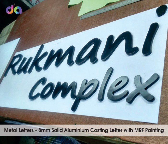 Aluminium Casting Letters — work by Dharshan Adss