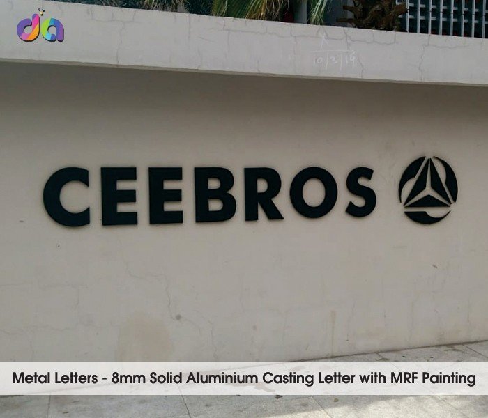 Aluminium Casting Letters — work by Dharshan Adss