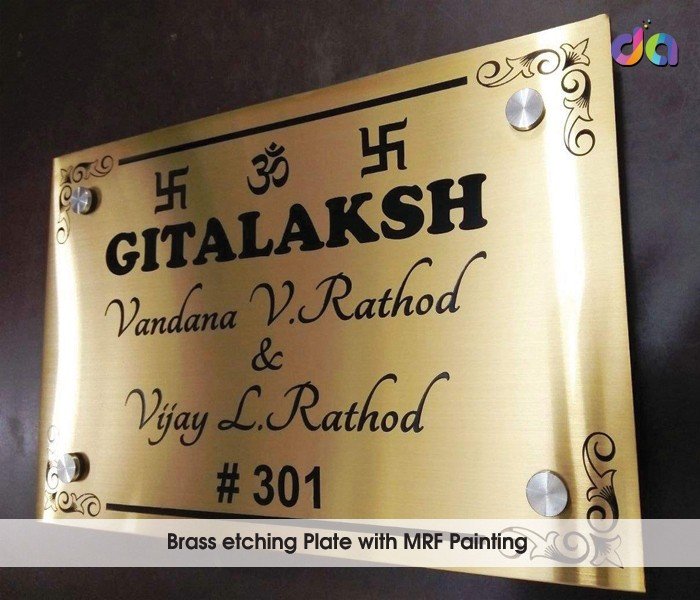 Brass Etching Plates — work by Dharshan Adss