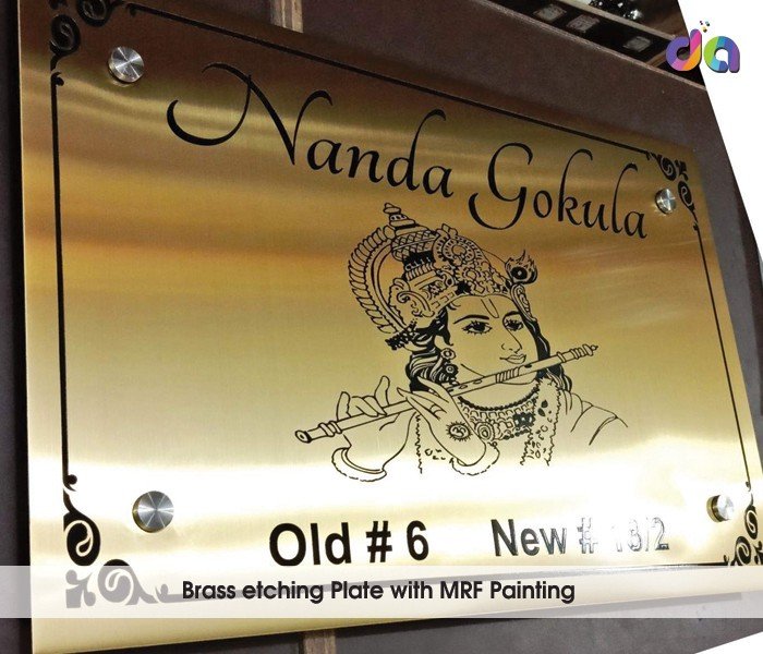 Brass Etching Plates — work by Dharshan Adss