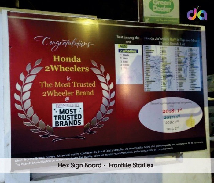 Flex Glow Sign Boards — work by Dharshan Adss