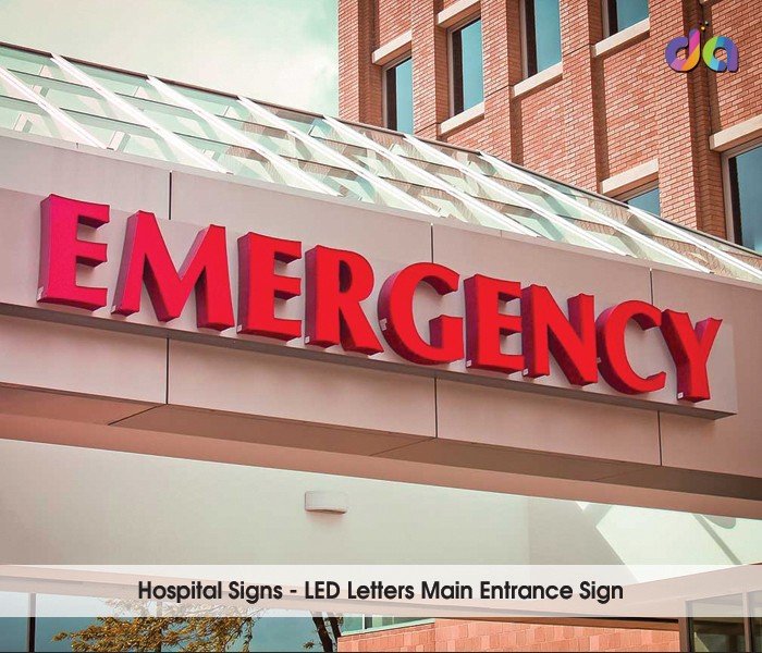 Hospital Signage by Dharshan Adss