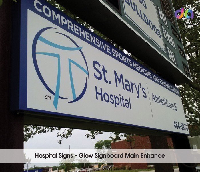 Hospital Signage — work by Dharshan Adss