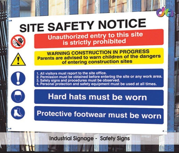Industrial Signage — work by Dharshan Adss