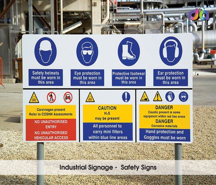 Industrial Signage — work by Dharshan Adss