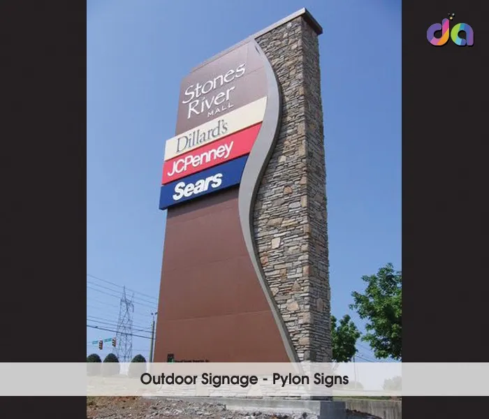 Outdoor Signage by Dharshan Adss