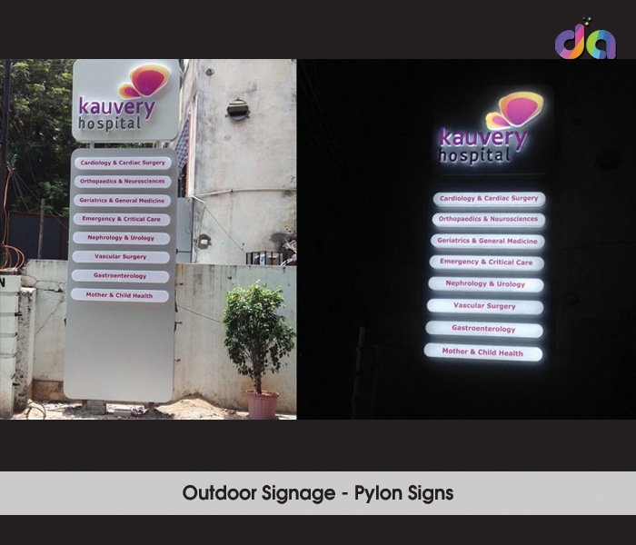 Pylon Signage — work by Dharshan Adss