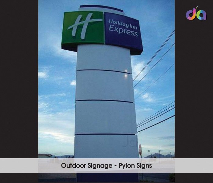 Pylon Signage — work by Dharshan Adss
