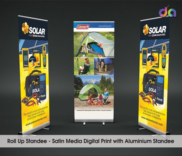 Roll-Up Standees — work by Dharshan Adss