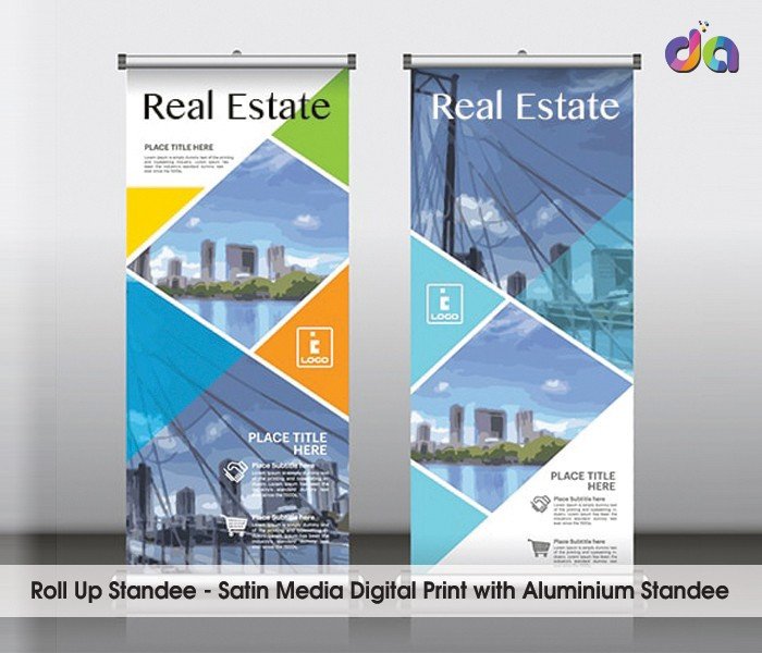 Roll-Up Standees — work by Dharshan Adss