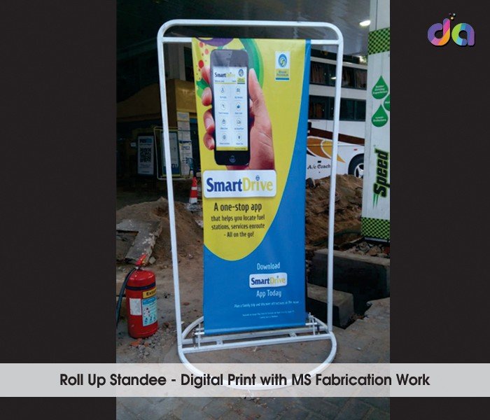 Roll-Up Standees — work by Dharshan Adss