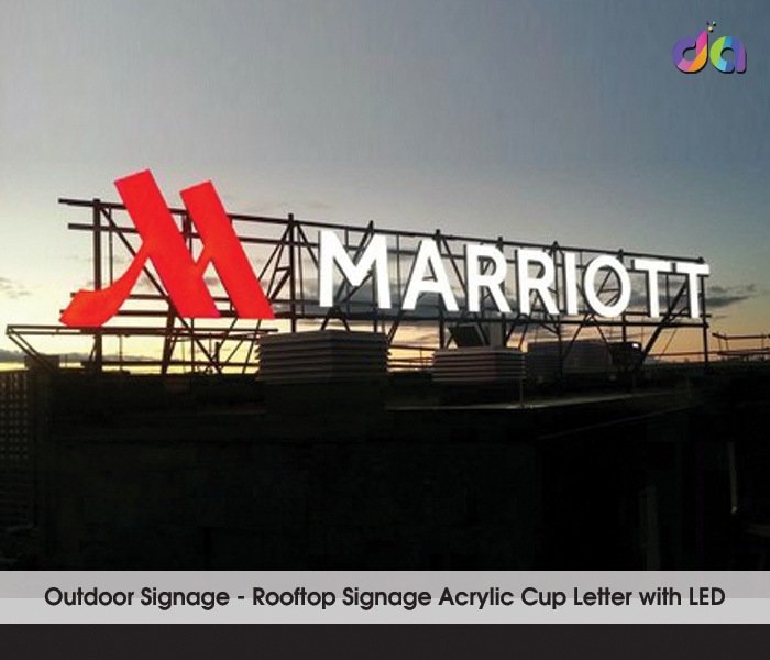Outdoor Signage — work by Dharshan Adss