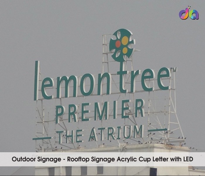 Rooftop Signage — work by Dharshan Adss