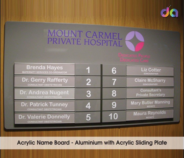Modular Signage by Dharshan Adss