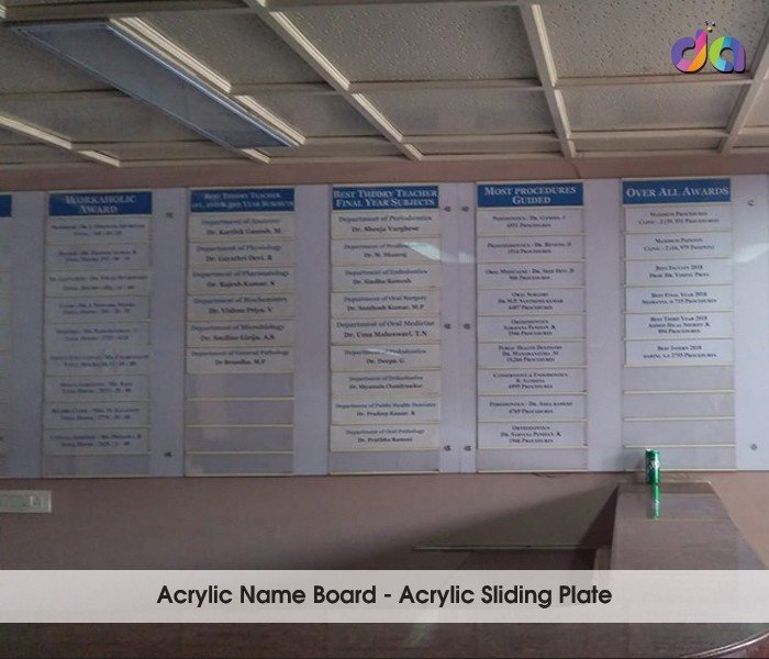 Modular Signage — work by Dharshan Adss