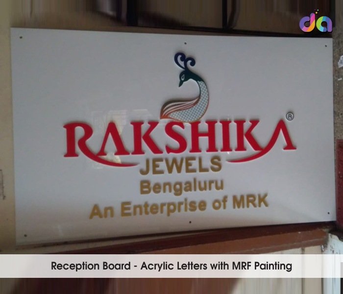Acrylic Sign Boards — work by Dharshan Adss